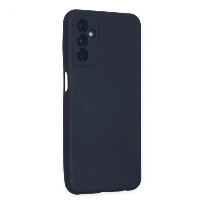 Samsung Galaxy M23 Kılıf Nano İçi Kadife Silikon - Lacivert