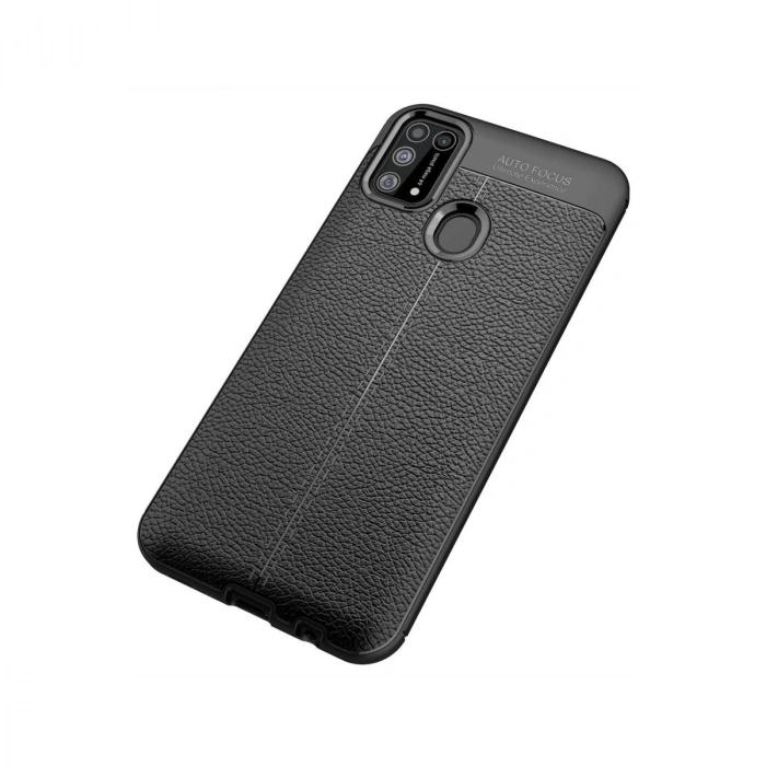 Samsung Galaxy M31 Kılıf Auto Focus Kapak - Siyah
