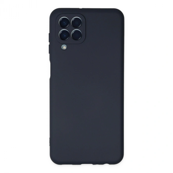 Samsung Galaxy M33 Kılıf Nano İçi Kadife Silikon - Lacivert