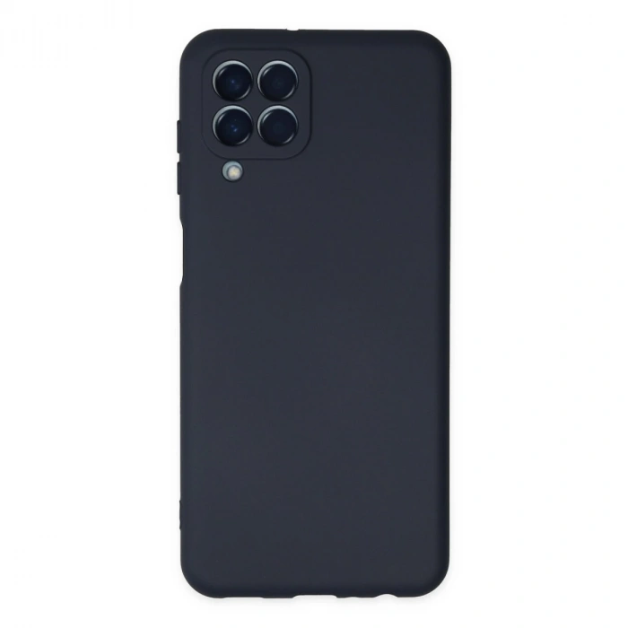 Samsung Galaxy M33 Kılıf Nano İçi Kadife Silikon - Lacivert