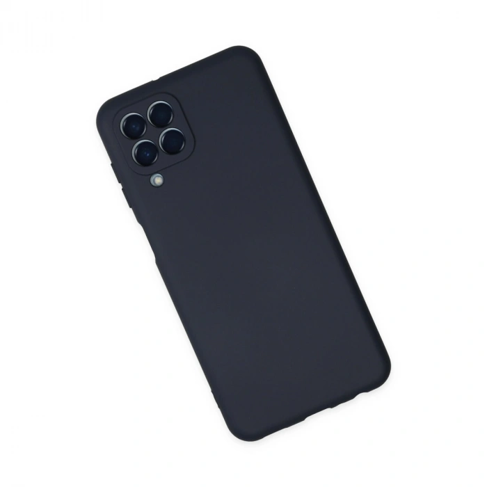 Samsung Galaxy M33 Kılıf Nano İçi Kadife Silikon - Lacivert