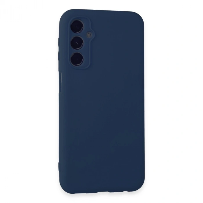 Samsung Galaxy M34 5g Kılıf First Silikon - Lacivert