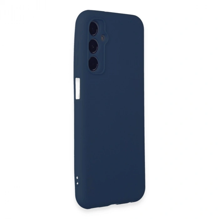 Samsung Galaxy M34 5g Kılıf First Silikon - Lacivert