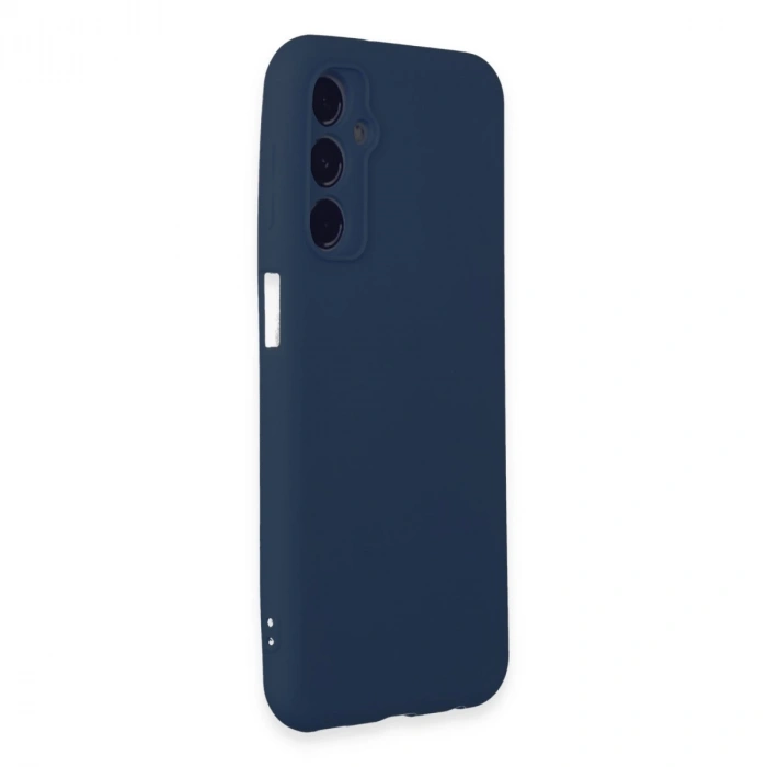 Samsung Galaxy M34 5g Kılıf First Silikon - Lacivert
