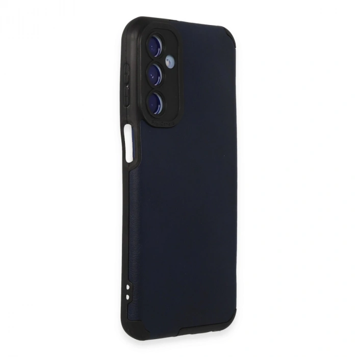 Samsung Galaxy M34 5g Kılıf Loop Deri Silikon - Lacivert