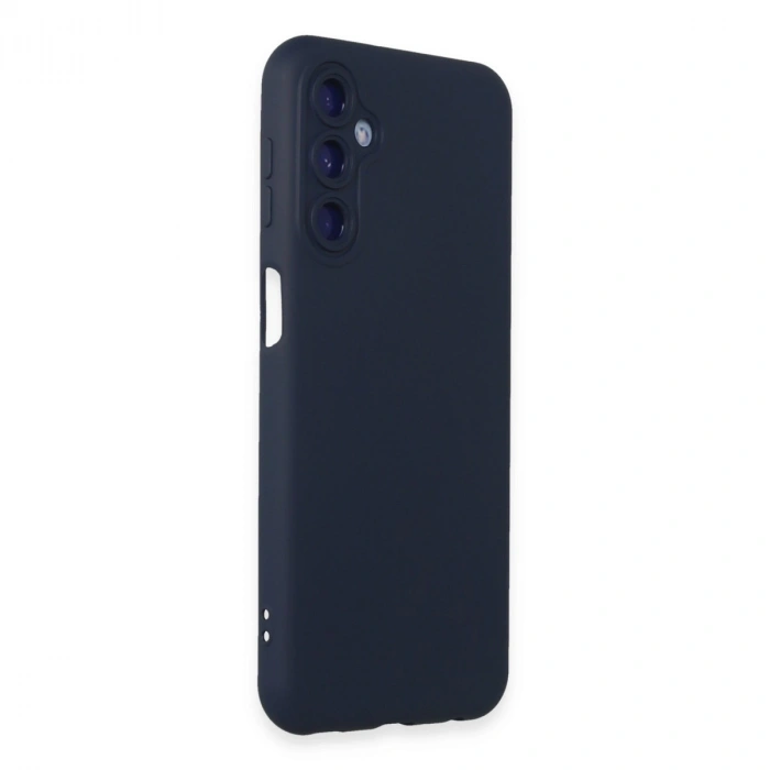 Samsung Galaxy M34 5g Kılıf Nano İçi Kadife Silikon - Lacivert