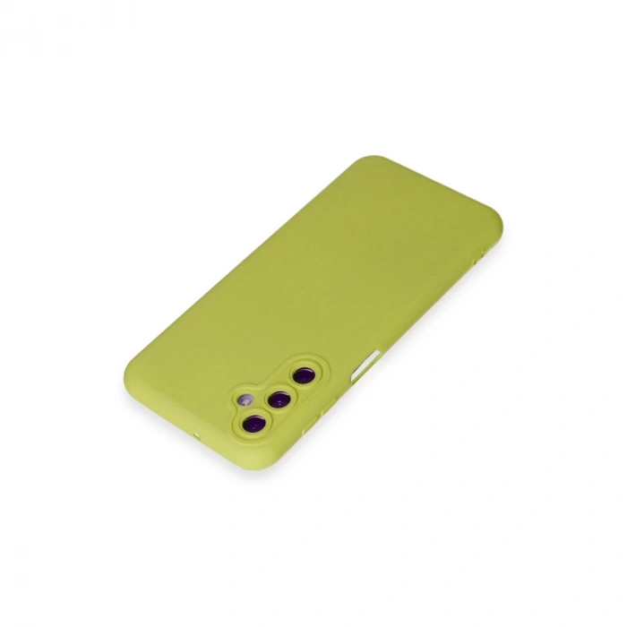 Samsung Galaxy M34 5g Kılıf Nano İçi Kadife Silikon - Sarı