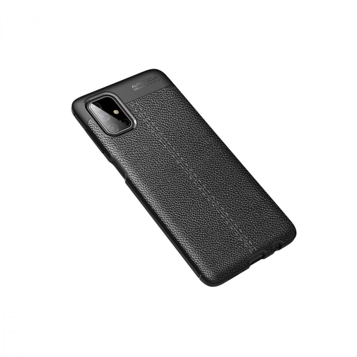 Samsung Galaxy M51 Kılıf Auto Focus Kapak - Siyah