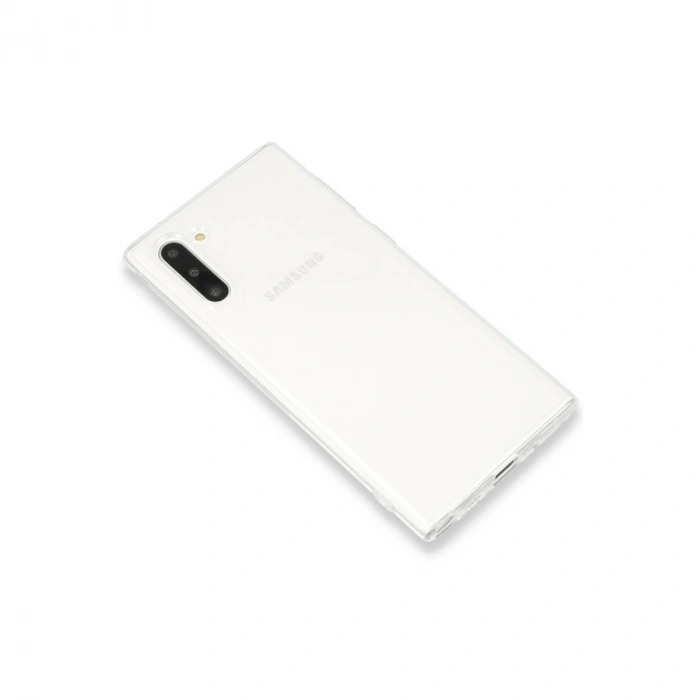 Samsung Galaxy Note 10 Kılıf Lüx Şeffaf Silikon