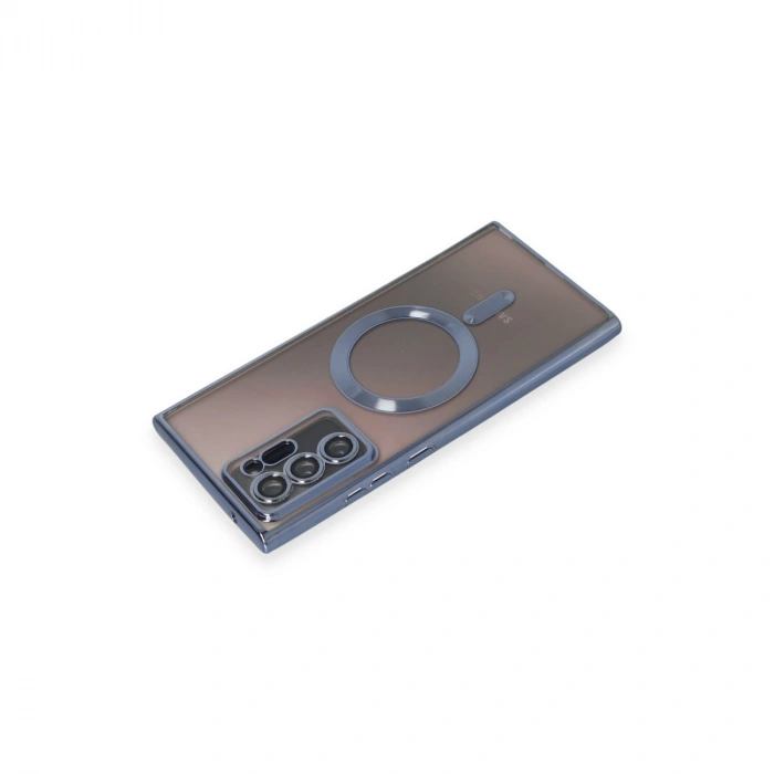 Samsung Galaxy Note 20 Ultra Kılıf Kross Magneticsafe Kapak - Sierra Blue