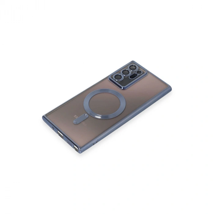 Samsung Galaxy Note 20 Ultra Kılıf Kross Magneticsafe Kapak - Sierra Blue
