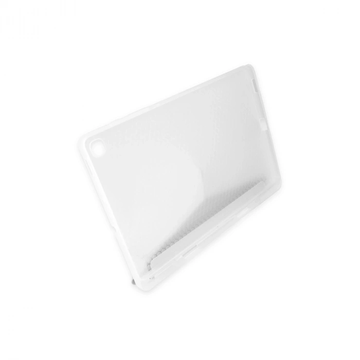 Samsung Galaxy P610 Tab S6 Lite 10.4 Kılıf Kalemlikli Mars Tablet Kılıfı - Gri