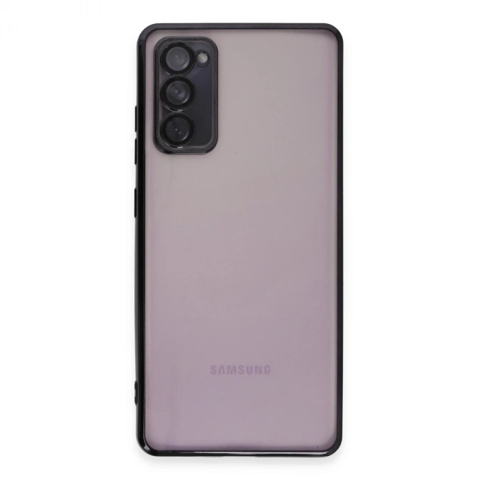 Samsung Galaxy S20 Fe Kılıf Razer Lensli Silikon - Siyah