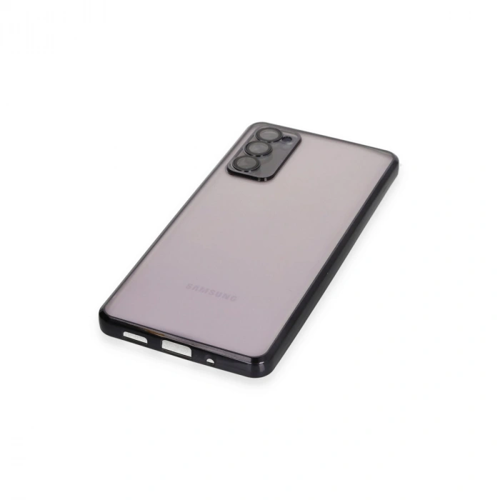 Samsung Galaxy S20 Fe Kılıf Razer Lensli Silikon - Siyah