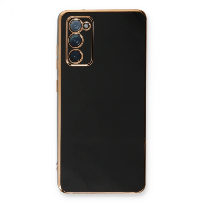 Samsung Galaxy S20 Fe Kılıf Volet Silikon - Siyah