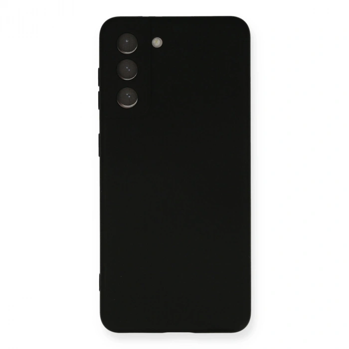 Samsung Galaxy S21 Kılıf Nano İçi Kadife Silikon - Siyah
