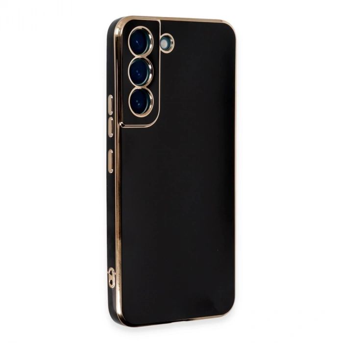 Samsung Galaxy S21 Kılıf Volet Silikon - Siyah