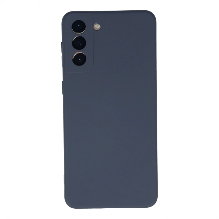 Samsung Galaxy S21 Plus Kılıf Nano İçi Kadife Silikon - Gri