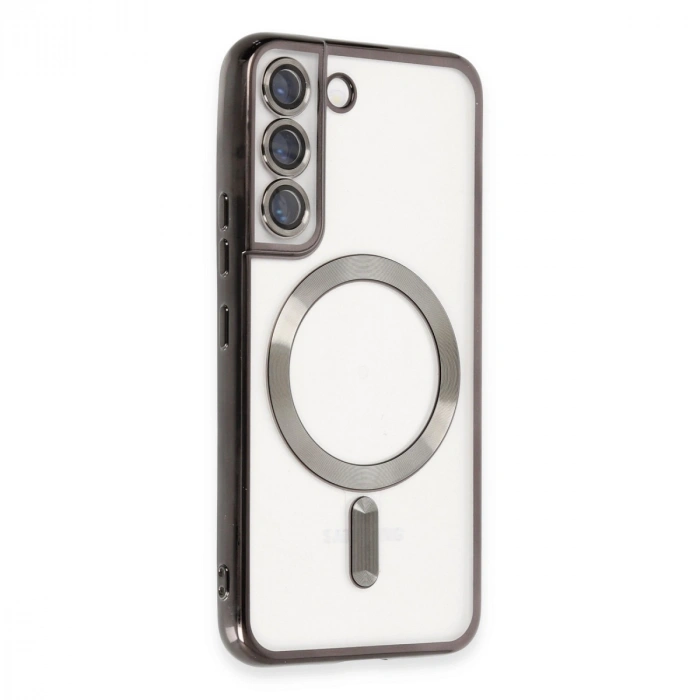 Samsung Galaxy S22 Kılıf Kross Magneticsafe Kapak - Siyah