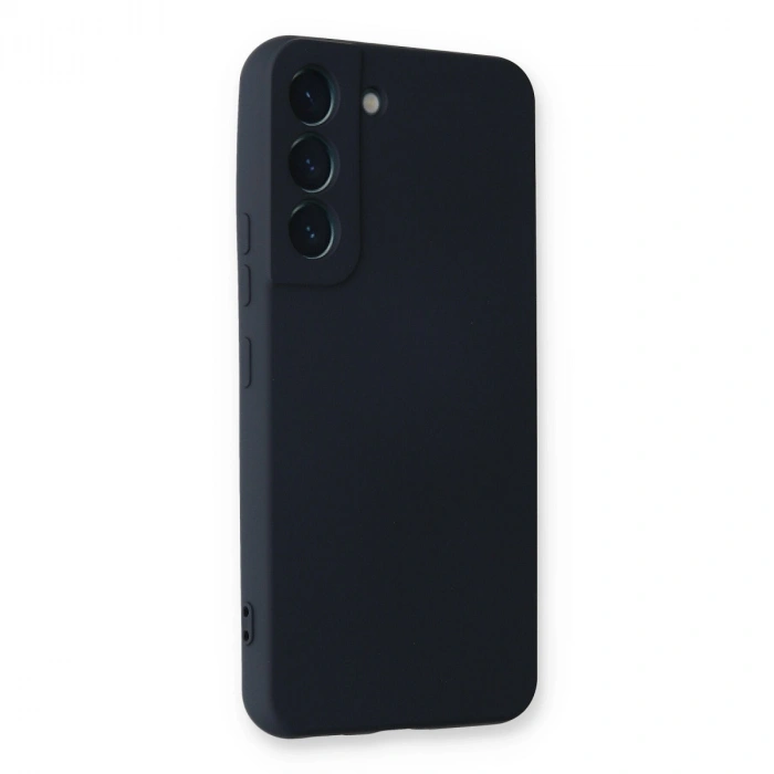 Samsung Galaxy S22 Plus Kılıf Nano İçi Kadife Silikon - Lacivert