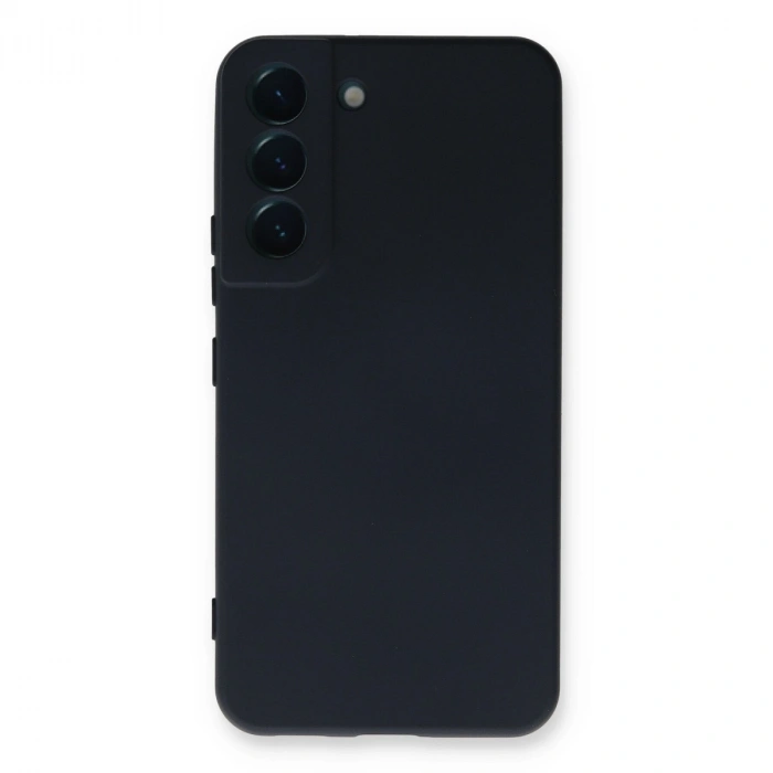 Samsung Galaxy S22 Plus Kılıf Nano İçi Kadife Silikon - Lacivert