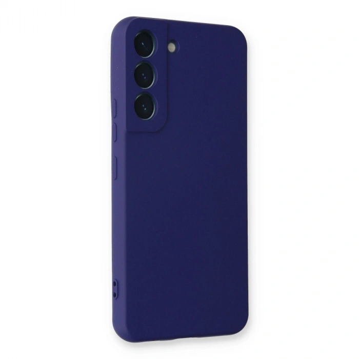 Samsung Galaxy S22 Plus Kılıf Nano İçi Kadife Silikon - Mor