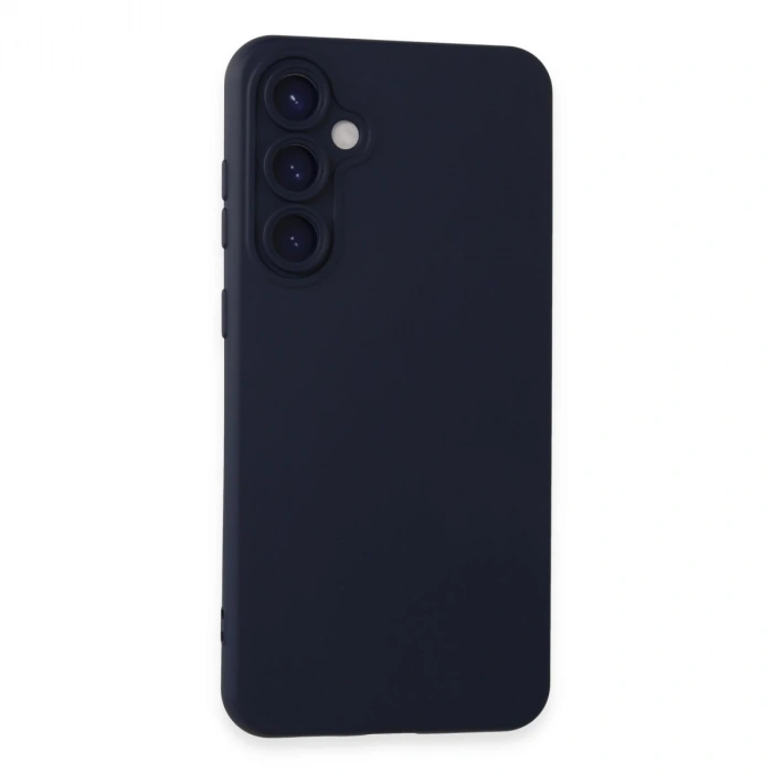 Samsung Galaxy S23 Fe Kılıf Nano İçi Kadife Silikon - Lacivert