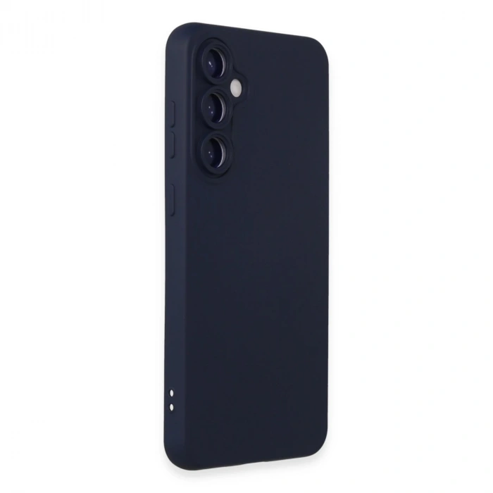 Samsung Galaxy S23 Fe Kılıf Nano İçi Kadife Silikon - Lacivert
