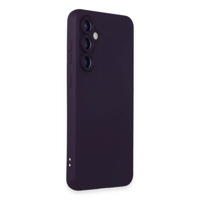 Samsung Galaxy S23 Fe Kılıf Nano İçi Kadife Silikon - Mor