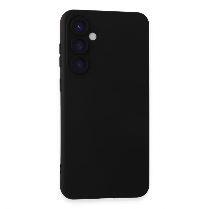 Samsung Galaxy S23 Fe Kılıf Nano İçi Kadife Silikon - Siyah