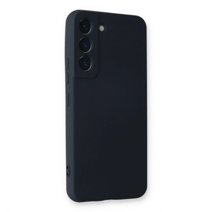 Samsung Galaxy S23 Kılıf Nano İçi Kadife Silikon - Lacivert