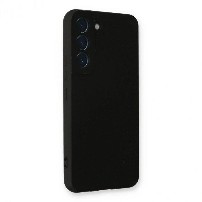 Samsung Galaxy S23 Kılıf Nano İçi Kadife Silikon - Siyah