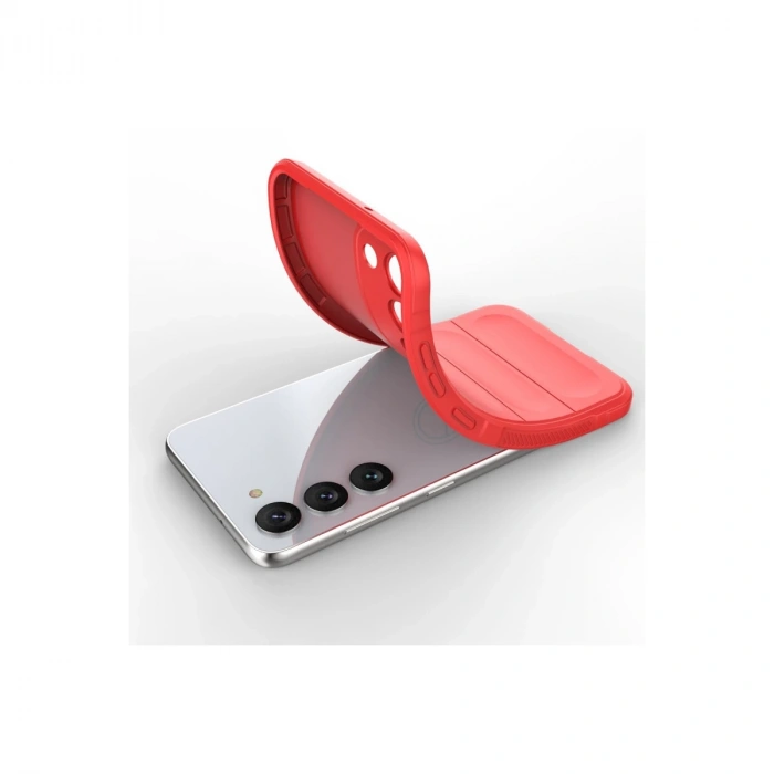 Samsung Galaxy S23 Plus Kılıf Optimum Silikon - Kırmızı