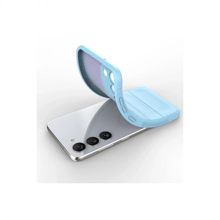 Samsung Galaxy S23 Plus Kılıf Optimum Silikon - Sky Blue