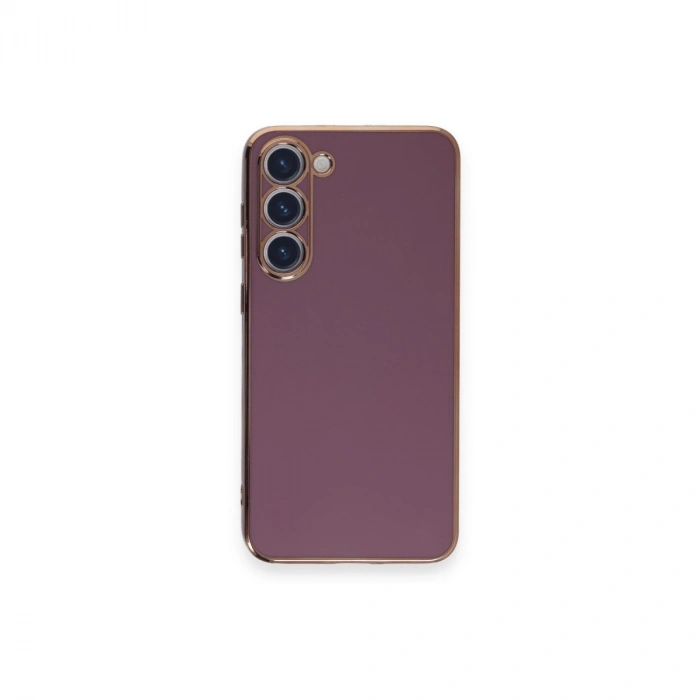 Samsung Galaxy S23 Plus Kılıf Volet Silikon - Mor