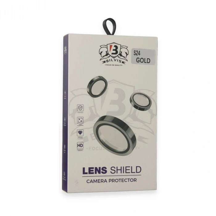 Samsung Galaxy S24 Bilvis Titan Kamera Lens - Gold