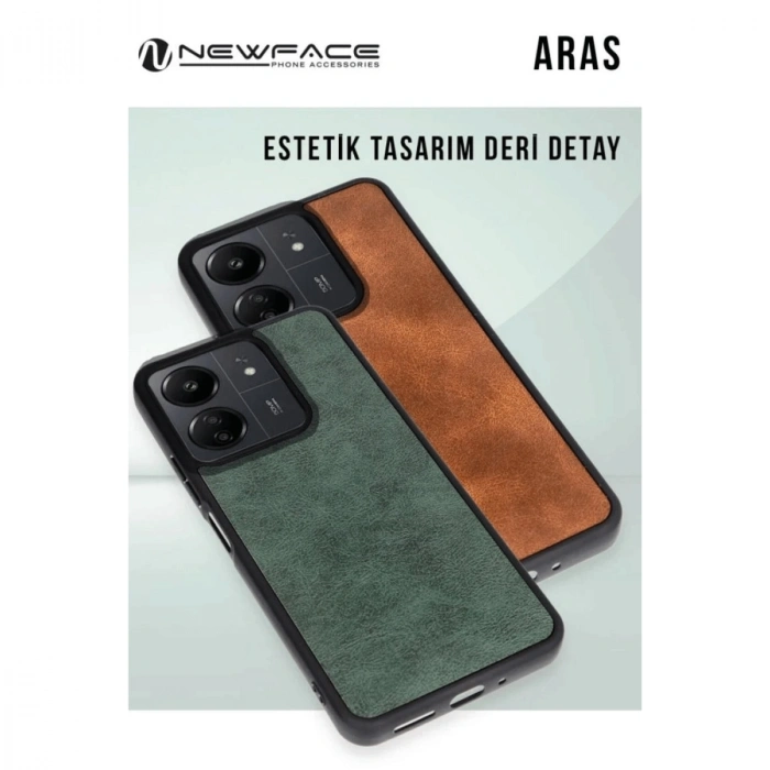 Samsung Galaxy S24 Fe Kılıf Aras Deri Kapak - Siyah