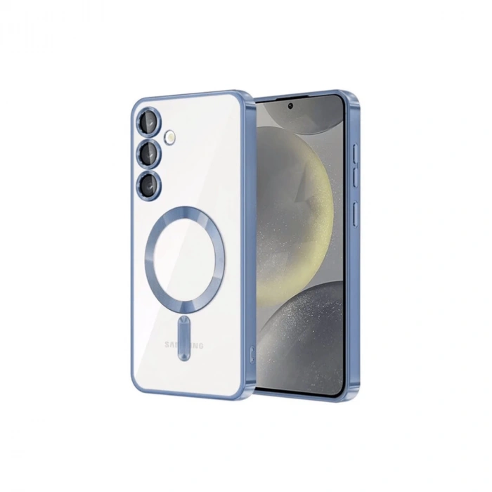 Samsung Galaxy S24 Plus Kılıf Kross Magneticsafe Kapak - Sierra Blue