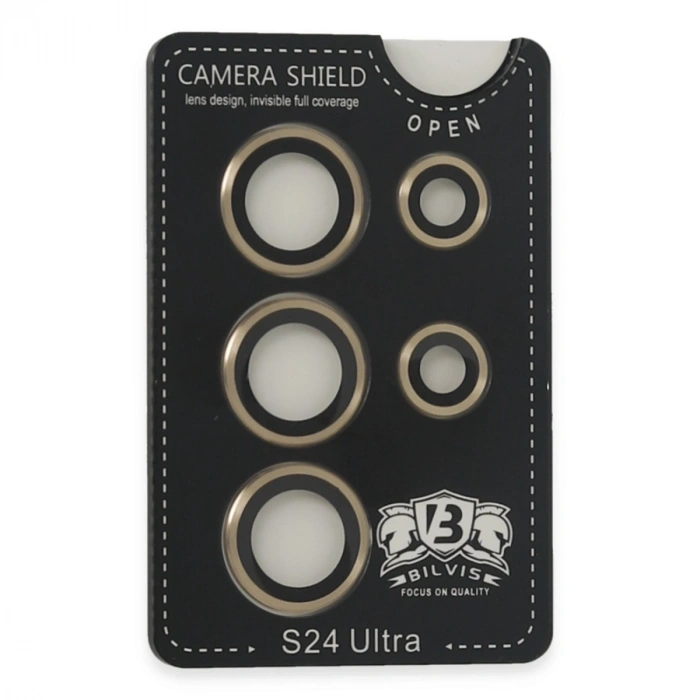 Samsung Galaxy S24 Ultra Bilvis Titan Kamera Lens - Gold