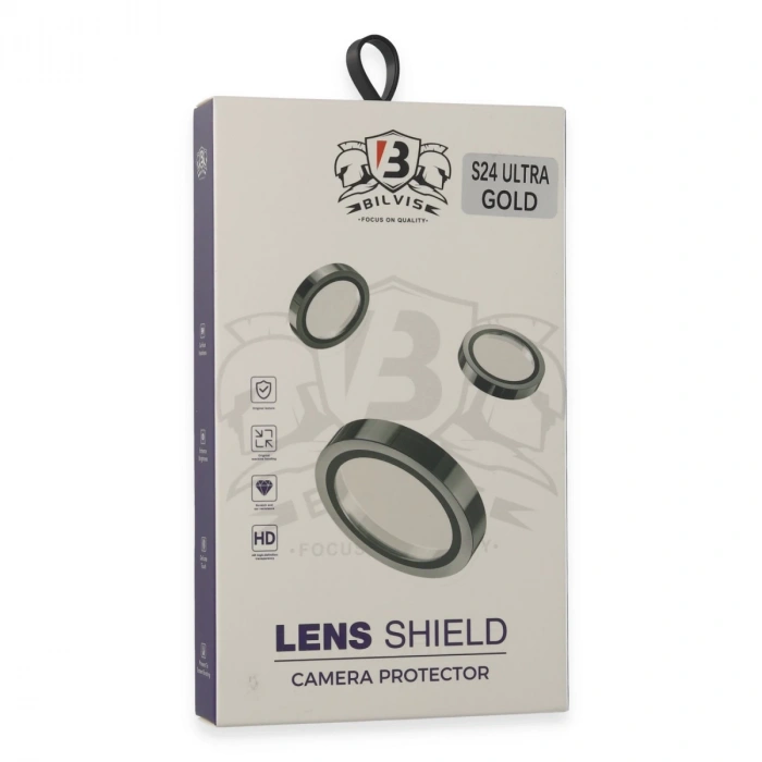 Samsung Galaxy S24 Ultra Bilvis Titan Kamera Lens - Gold