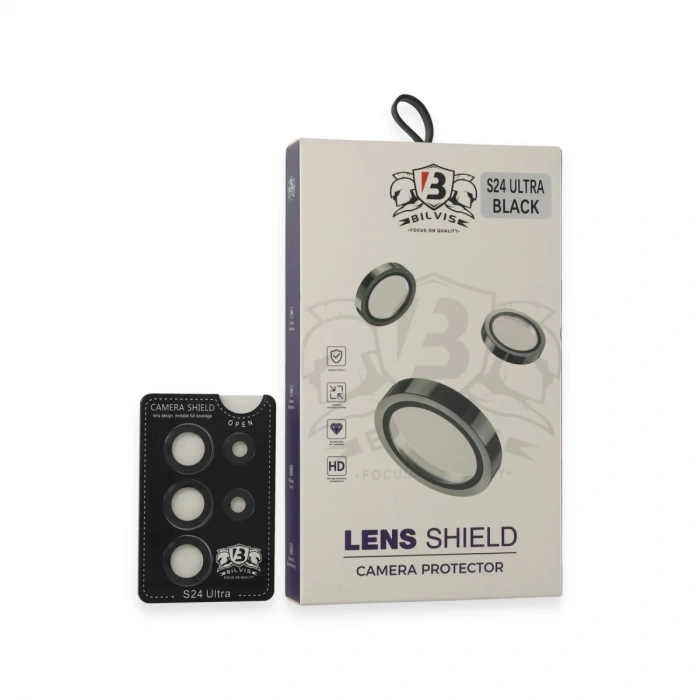 Samsung Galaxy S24 Ultra Bilvis Titan Kamera Lens - Siyah