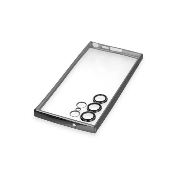 Samsung Galaxy S24 Ultra Kılıf Razer Lensli Silikon - Yeşil