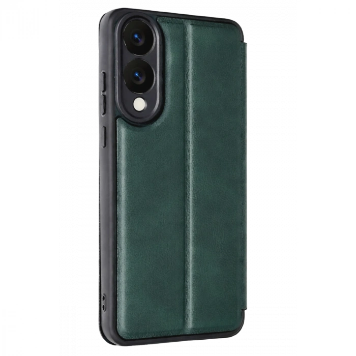 Samsung Galaxy S25 Edge Flip Cover - Koyu Yeşil