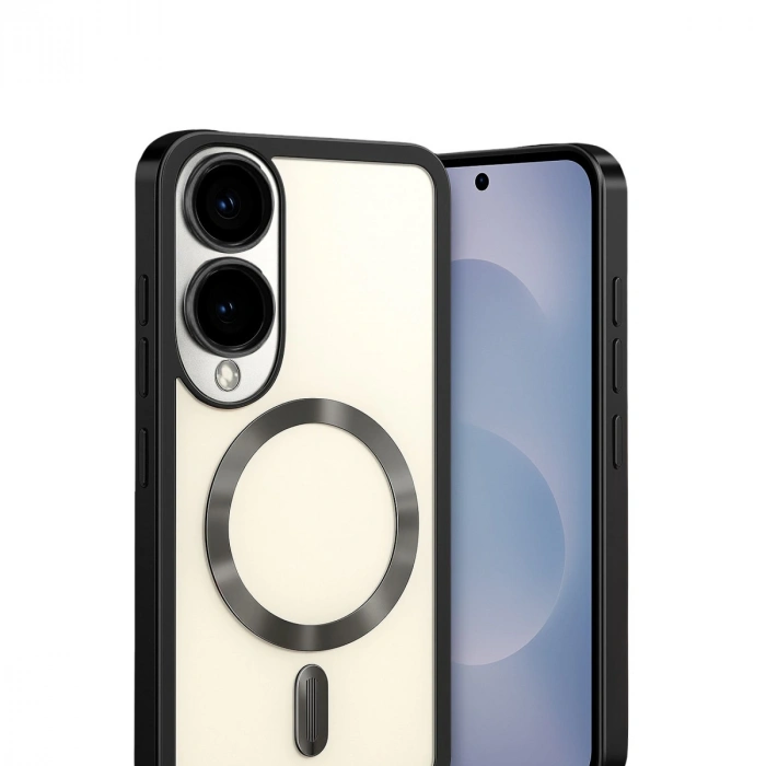 Samsung Galaxy S25 Edge Kross Magneticsafe Kapak - Siyah