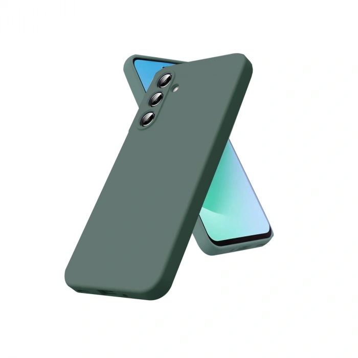 Samsung Galaxy S25 Fe First Silikon - Koyu Yeşil