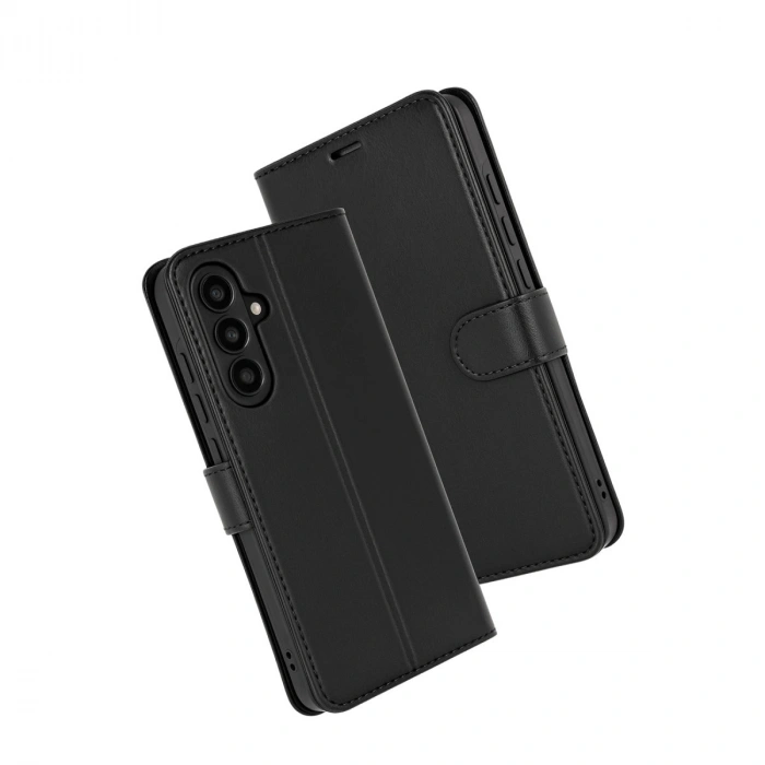 Samsung Galaxy S25 Fe Trend S Plus Kapaklı Kılıf - Siyah