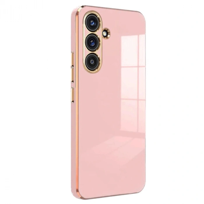 Samsung Galaxy S25 Fe Volet Silikon - Pembe