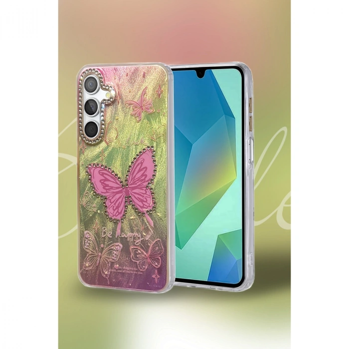 Samsung Galaxy S25 Plus Kılıf Blade Aynalı Desenli Kapak - Desen 4