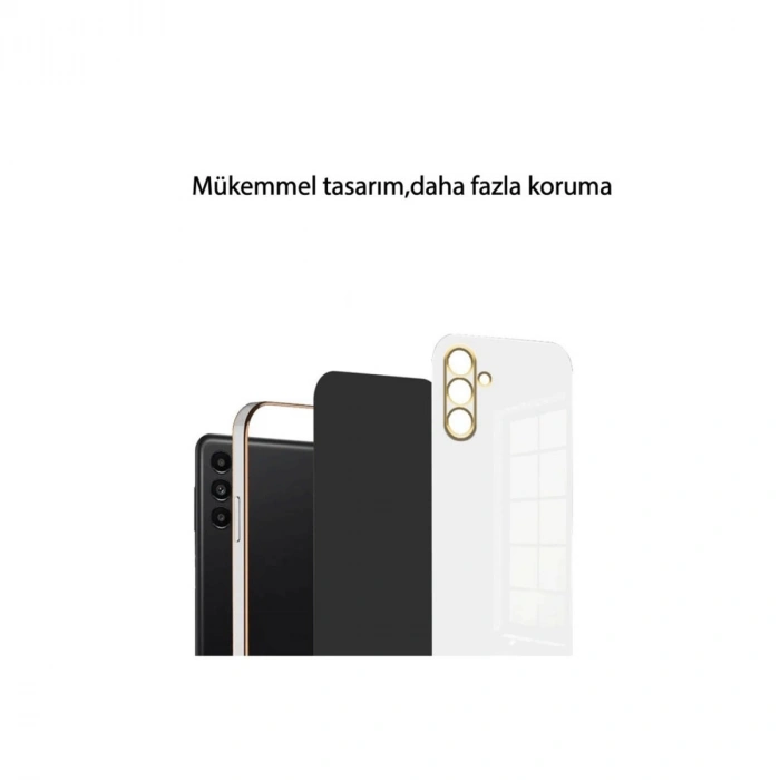 Samsung Galaxy S25 Plus Kılıf Volet Silikon - Beyaz