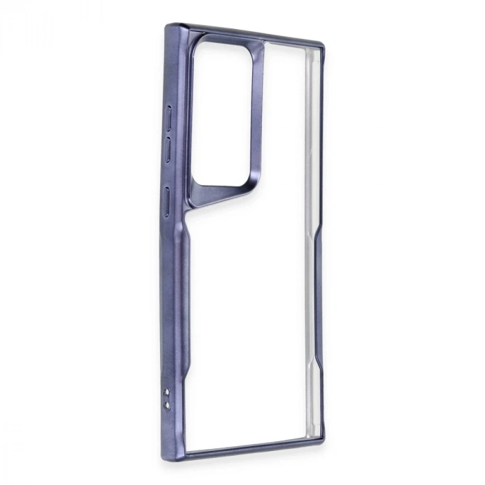 Samsung Galaxy S25 Ultra Kılıf Boyi Silikon Kapak - Lacivert